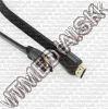 Olcsó HDMI v1.4 cable 1,5m GOLD *FLAT* BLISTER (IT10682)